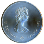 Sběratelská investiční mince  10 Dollars LOH Montreal 1976 - velocipédy b.k. - Obrázek 2