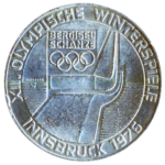 Sběratelská investiční mince 100 Schilling ZOH Innsbruck 1976 bk