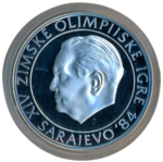 Sběratelská investiční sada stříbrných mincí 5 x 100, 250 a 500 Dinárů ZOH Sarajevo 1984 Proof - Obrázek 15
