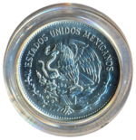 Sběratelská investiční sada stříbrných mincí 25 + 50 + 100 Pesos MS ve fotbale Mexiko 1986 - b.k. - Obrázek 7