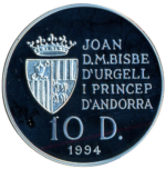 Sběratelská investiční mince 10 Diners LOH Atlanta 1996 - cyklistika Proof - Obrázek 2