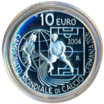 Sběratelská investiční mince 10 Euro MS ve fotbale Německo 2006 - Proof