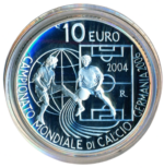 Sběratelská investiční mince 10 Euro MS ve fotbale Německo 2006 - Proof