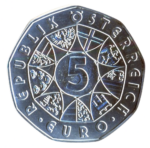 Sběratelská investiční mince 5 Euro ME ve fotbale Rakousko - Švýcarsko 2008 bk - Obrázek 2