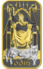 Sběratelský investiční slitek Norse Gods Odin 1 oz Ag 2026 Special Edition