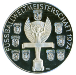 Sběratelská investiční medaile MS ve fotbale Německo 1974, Proof