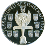 Sběratelská investiční medaile MS ve fotbale Německo 1974, Proof