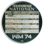 Sběratelská investiční medaile MS ve fotbale Německo 1974, Proof - Obrázek 2