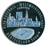 Sběratelská investiční medaile MS ve fotbale Německo 2006 Proof