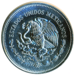 Sběratelská investiční mince 100 Pesos MS ve fotbale Mexiko 1986 - b.k. - Obrázek 2