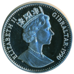 Sběratelská investiční mince 1 Crown MS ve fotbale Itálie 1990 Proof - Obrázek 2