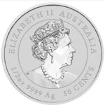 Sběratelská investiční mince Lunar Series III 50 Cents Rok králíka 1/2 oz Ag 2023 - kolorovaný - Obrázek 2