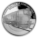Sběratelská investiční mince Na kolech - Dieselelektrická lokomotiva 753 - 2022 Proof