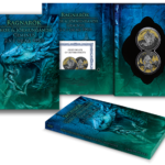 Sběratelská investiční mince 2 x 5 Mark Ragnarök: Thor & Jörmungandr Geminus 2 x 1 oz Ag 2026, zlaceno, ruthenium, číslováno